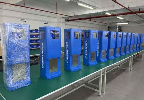 Neueste Unternehmensnachrichten über American School bestellt Notruf-Telefonturm JR320-SC-4G