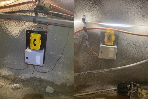 Neueste Unternehmensnachrichten über JR101-FK-L installiert im Tunnelprojekt in der Schweiz