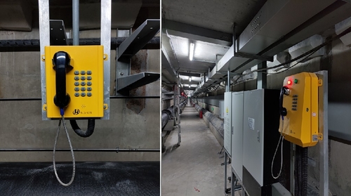 Neueste Unternehmensnachrichten über Installations-Bilder des Galerie-Projektes Shenzhen-erdverlegten Rohrs