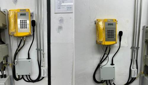 Neueste Unternehmensnachrichten über Explosionssicheres Telefon am Kernkraftwerk Kozloduy installiert