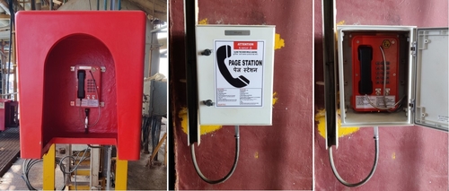 Neueste Unternehmensnachrichten über (ONGC) Indisches Ölprojekt installiert explosionssichere Telefone