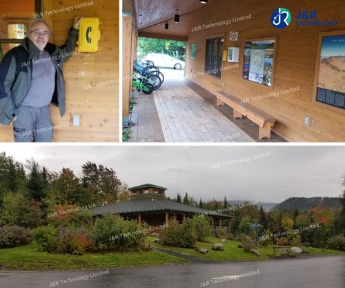 Neueste Unternehmensnachrichten über Installation Feedback from Camp Franceville, Mont-Mégantic National Park