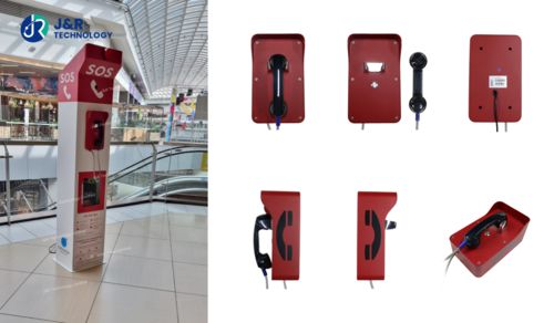 Jüngste Firmenblogs über Verbesserung der öffentlichen Sicherheit in den Einkaufszentren Chiles mit J&Rs Notruftelefon JR210-1B-SIP