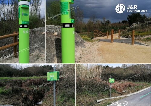 Jüngste Firmenblogs über Maßgeschneiderte grüne SOS-Kommunikationslösung entlang einer überseeischen Hochpromenade zur Verbesserung der Besuchersicherheit
