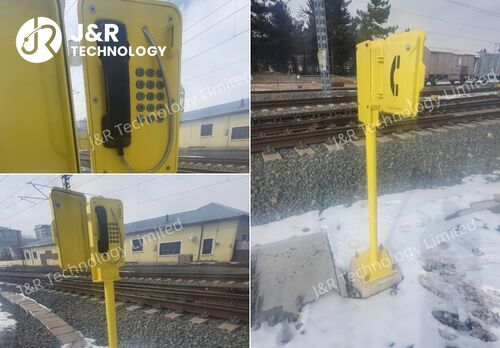 Jüngste Firmenblogs über J&R Wasserdichtes Bahntelefon JR101-FK-SIP erfolgreich auf dem türkischen Eisenbahnnetz installiert