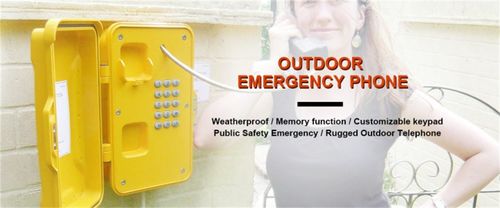 Neueste Unternehmensnachrichten über J&R Technologie Robuste Außenwetterdichte Telefon in der italienischen Gemeinschaft verwendet