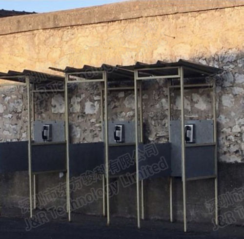 Neueste Unternehmensnachrichten über J&R’s Vandalensicheres Telefon in mexikanischen Gefängnissen eingesetzt