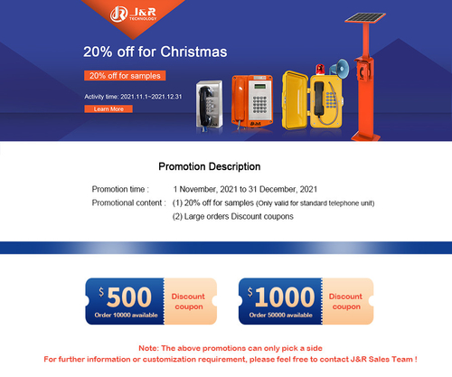 Neueste Unternehmensnachrichten über Weihnachtsrabatt-Aktionen!