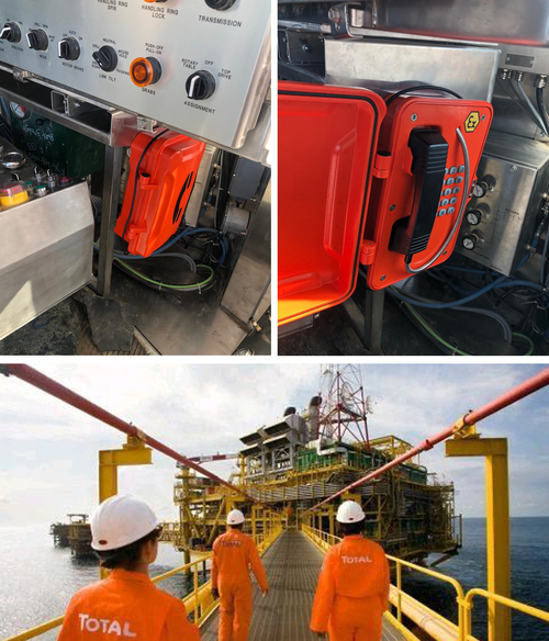 Neueste Unternehmensnachrichten über J&R ATEX-zertifiziertes explosionsgeschütztes Telefon, installiert im Kuwait Onshore Rigs Projekt!