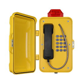 Ein guter Preis. Wasserabweisend Schwerlast-Analogtelefon Wetterfest mit Blitzlampe Online