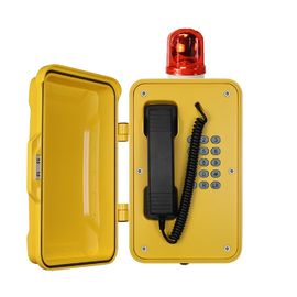 Ein guter Preis. Robuste Industrie-Außenwetterfesttelefone mit Warnleuchte Online