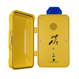 Ein guter Preis. Robustes industrielles wetterfestes Selbst-Skala Notruftelefon mit warnender Lampe Online