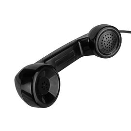Ein guter Preis. Destruktives schwarzes Telefonhörer-Antimikrophon mit PC/ABS Material Online