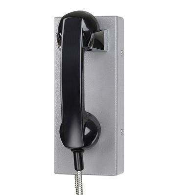 Ein guter Preis. Silber / Roter Analog Ring-Down-Telefon Vandalensichere Notruftelefone Online