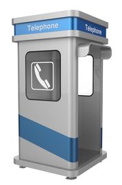 Ein guter Preis. Geräuschdämpfung solider der Beweis-Kiosk-schalldichte Telefonzelle-25dB ohne Tür Online