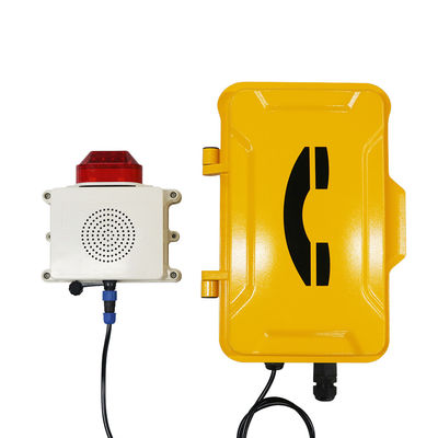 Ein guter Preis. 90 dB robustes, wasserdichtes, industrielles VoIP-Telefon mit Sendung Online