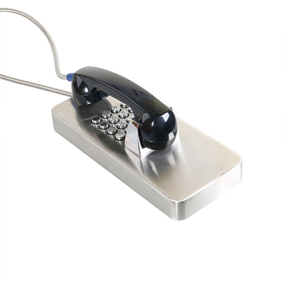 Ein guter Preis. Taktile Tastatur Vandalismusgeschütztes Telefon ​​​​​​​​​​​​​​GSM Metall IP Gefängnis IP55 Online