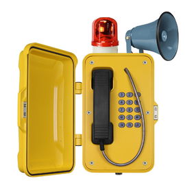 Ein guter Preis. Wasserdichtes industrielles VoIP-Telefon, zuverlässiges Telefon der Vandalen-Beweis-harten Beanspruchung Online