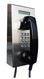 Beständiger Telefon-Edelstahl-robuste Wohnung des Vandalen-IP65 für Tunnel-Leitstelle