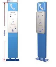 Ein guter Preis. Vandalen-Beweis übergibt freie PAS-Telefon-Säule mit Kamera und Doppelselbstskala-Knopf Online
