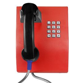 Vandalen-Beweis machte analoges Wand-Telefon für Krankenhaus/Busbahnhof-Telefon mit der Hand fest