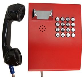 Robuster Vandalen-beständiges Telefon, Notfall-Voip-Telefon für Service der Bank-/ATM