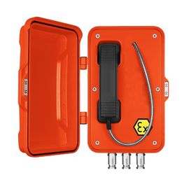 Ein guter Preis. Selbstskala-analoges explosionssicheres Telefon mit Aluminiumlegierungs-Material-Fall Online