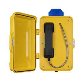Ein guter Preis. Automatisches Wählen Industrie-VoIP-Telefon, Aluminiumlegierung robuste SIP-Telefon mit Warnlampe Online