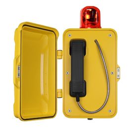 Ein guter Preis. Farbenfrohes, industrielles, wetterfestes Telefon mit Leuchtfeuer, Notruftelefon für den Außenbereich Online