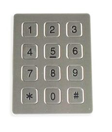 Ein guter Preis. Alterungsbeständigkeit 7 Pin-Vandalen-Beweis-Tastatur für wetterfestes Telefon Online