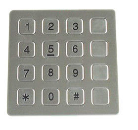 Ein guter Preis. Vandalen-beständige Telefon-Tastatur, Edelstahl-Tastatur mit 16 Schlüsseln Online