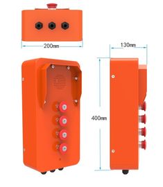 Hände geben Voip-Telefon-Antivandalen-im Freien Marinewechselsprechanlage für Bord frei