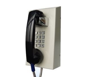 Vandalismus-beständiger Edelstahl geschnürtes Telefon für Justizvollzugsanstalt-Insassen