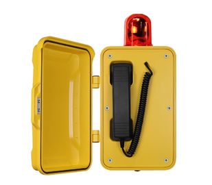 Vandalen-beständiges wasserdichtes Nottelefon/wetterfeste Telefonzelle