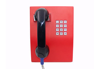 Volles Tastatur-Höflichkeits-Gefängnis-Telefon, wasserdichte an der Wand befestigte Telefone im Freien