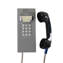 Ein guter Preis. Graue Farbe wasserdichtes Notruftelefon mit ABS-Material-Hörer 240 * 100 * 106 mm Online