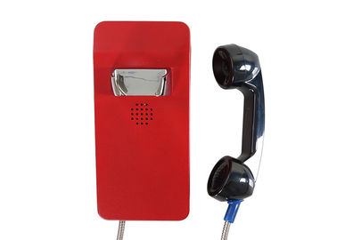 Ein guter Preis. Rot-Vandal-beständiges Telefon-Schreibtisch-Aufbau Ip66 GSM Sip wasserdicht 2 Jahre Garantie Online