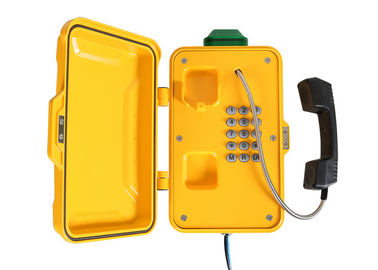 Notindustrielle wetterfeste Telefon-Wand/Säule brachten im Freien für Untergrund an
