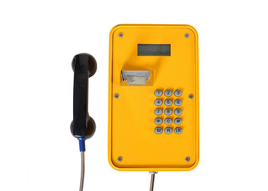 Ein guter Preis. Standardtastatur-industrielles Telefon im Freien, Telefon IP67 VOIP/SIP mit LED-Anzeige Online