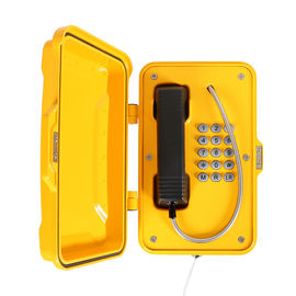 Analoges industrielles wetterfestes Telefon IP65-IP67 SCHLÜCKCHEN VoIPs mit voller Tastatur