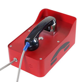 Ein guter Preis. Roter robuster Mobiltelefon 3G/GSM Vandalsicherheitstelefon Ein Knopf IP54-IP65 für Notfälle Online