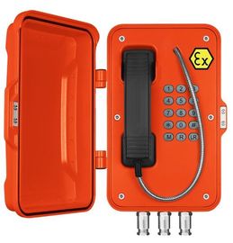 Gussaluminium-sterben explosionssicheres VoIP-Telefon IP66-IP67 für Sprachkommunikation