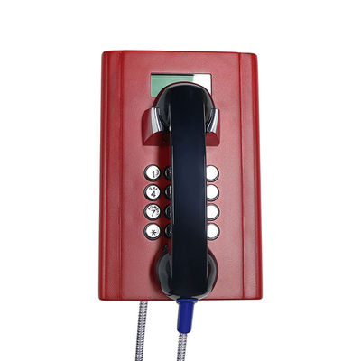 Kaltgewalztes Stahl-VoIP-Hotel-Telefon SCHLÜCKCHEN IP65 G/M