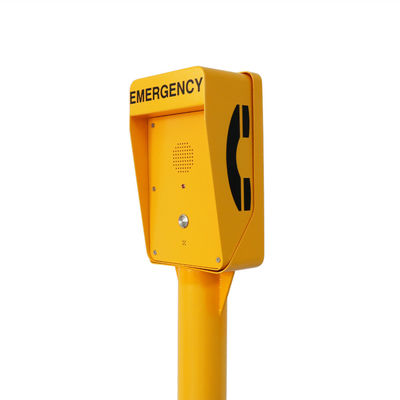 Anruf-Stations-Telefon FCC IP65 SUS304 wasserdichtes für Tunnel