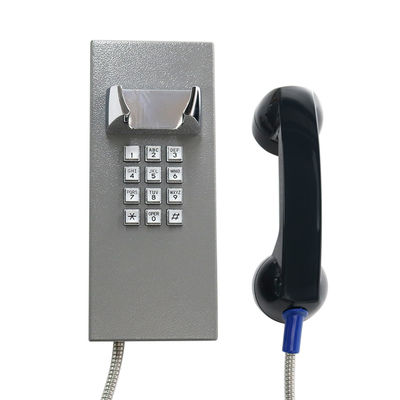 CRS-SCHLÜCKCHEN Antivandalen-Hörer-Notruftelefon an der Wand befestigt