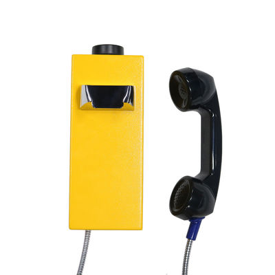 Robuster mit der Hand festgemachter SCHLÜCKCHEN-G-/Mvandalen-beständiger Telefon-Edelstahl