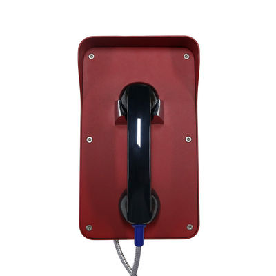 Selbstskala-Nottelefon ISO9001 65VDC SIP2.0 mit Vandalen-Beweis-Hörer