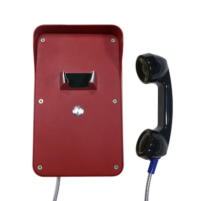 Vandalen-beständiges Telefon-schroffer Hörer PoE SIP2.0 3G G/M mit einem Knopf