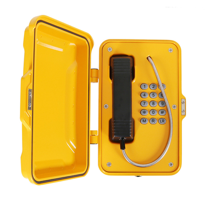Druckguss-Wetter-beständiges Telefon SIP2.0 75-90db IP67 POE