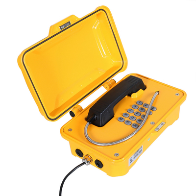 Ein guter Preis. 75-90db industrielle wetterfeste Aluminiumlegierung des Telefon-SIP2.0 IP67 Online